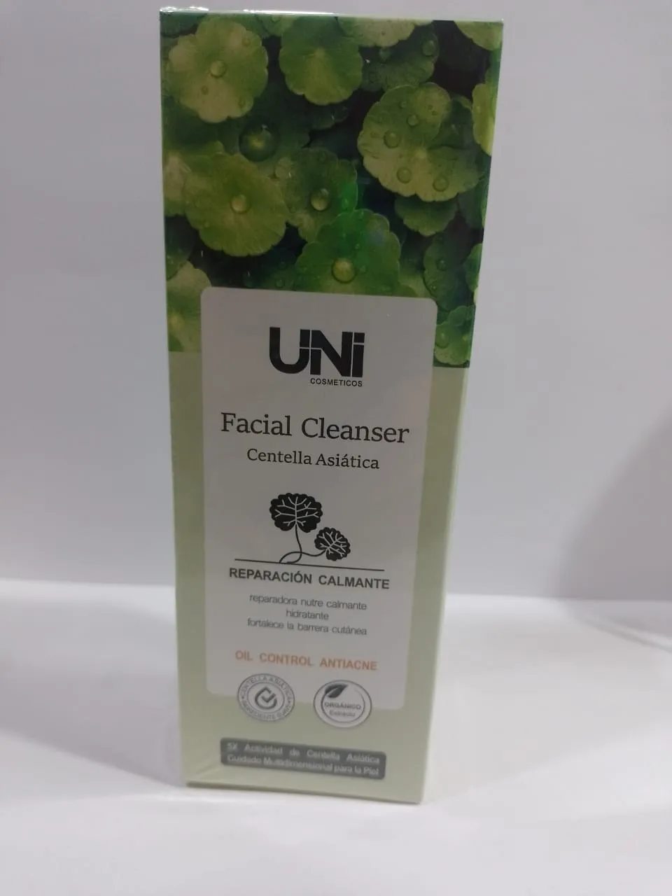 limpiador facial con centella asiatica