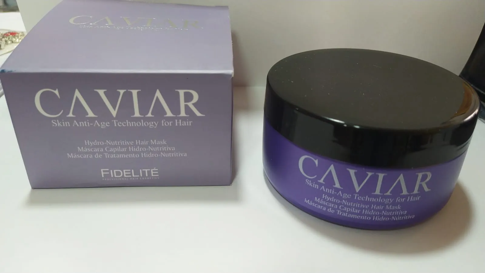 mascara caviar hidronutritiva fidelite
