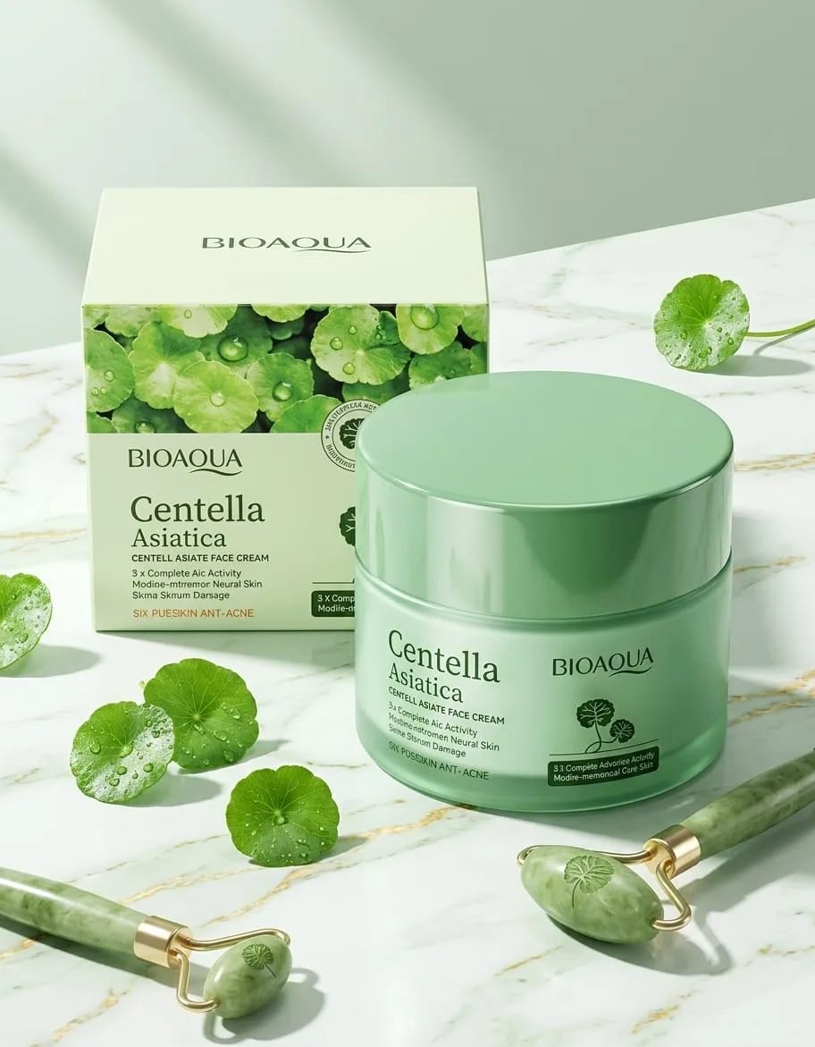 crema hidratante facial centella asiatica bioaqua