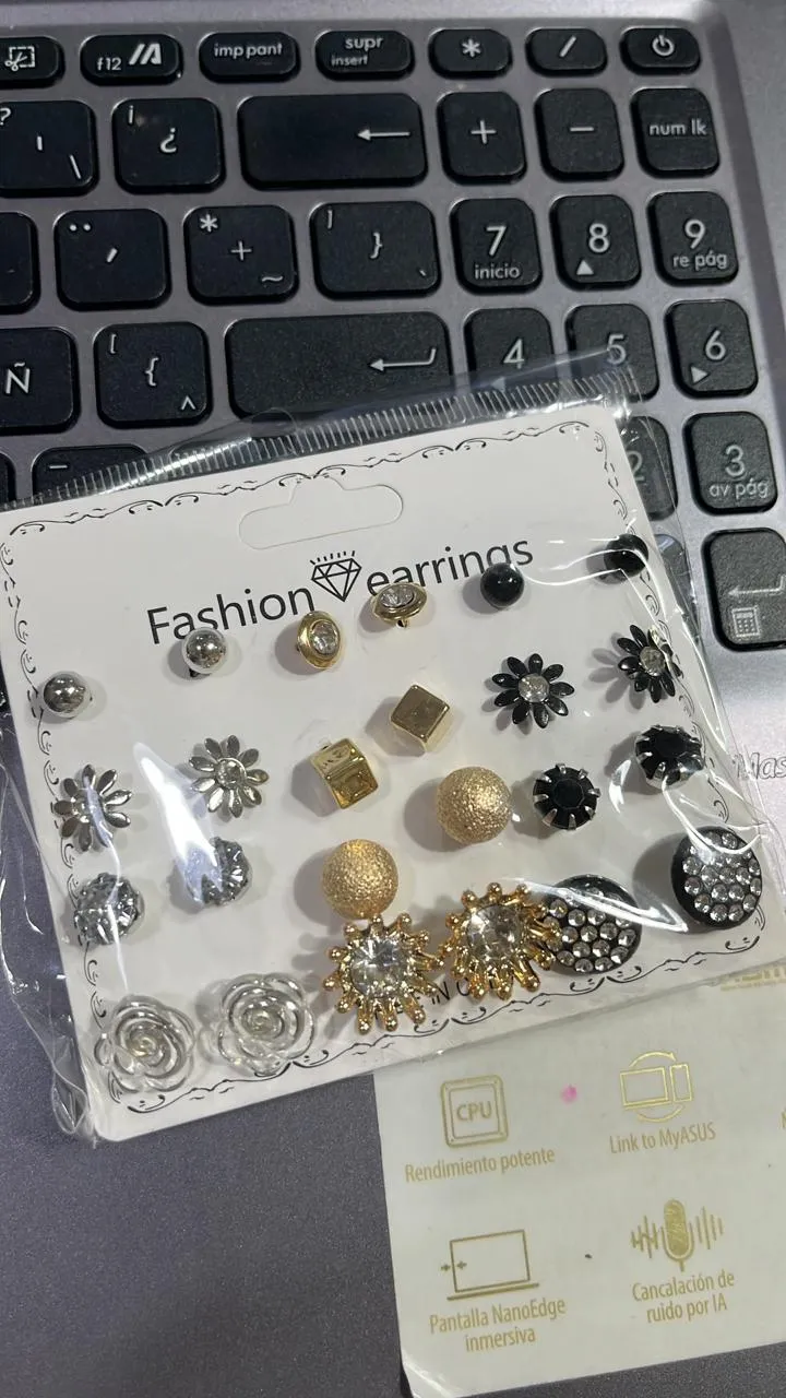 set de aros fantasia