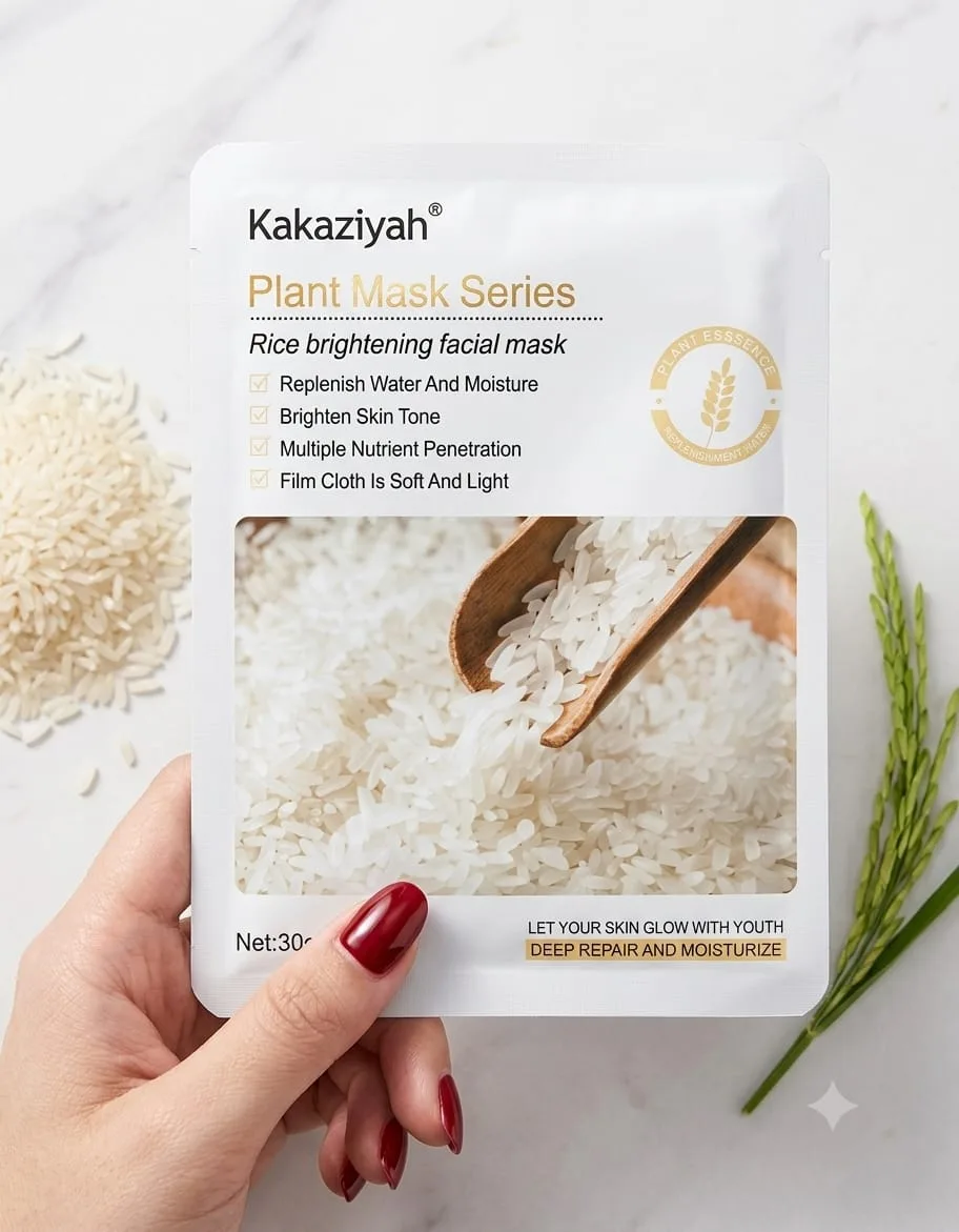 mascarilla de arroz kakaziyah