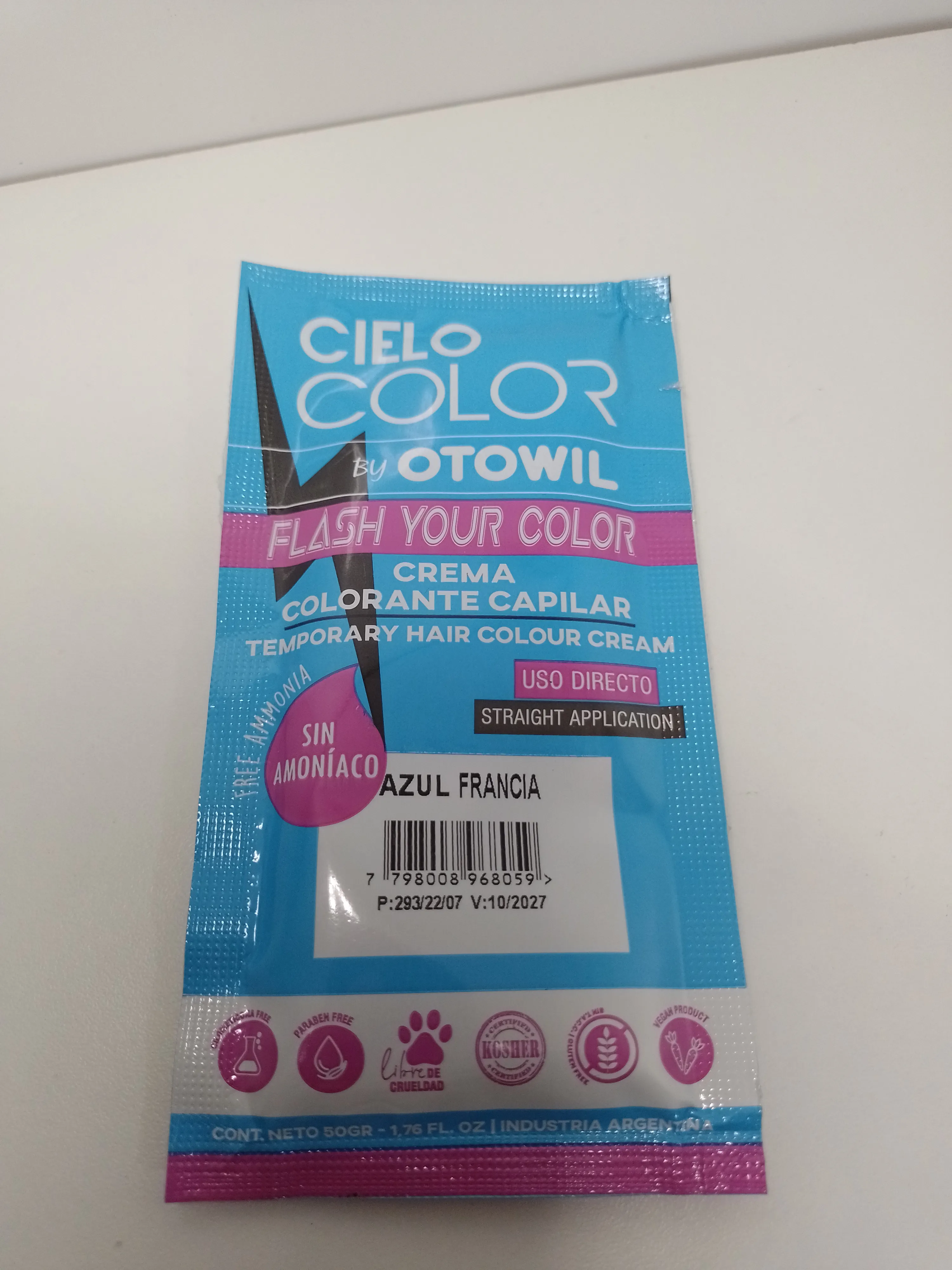cielo color otowil azul francia