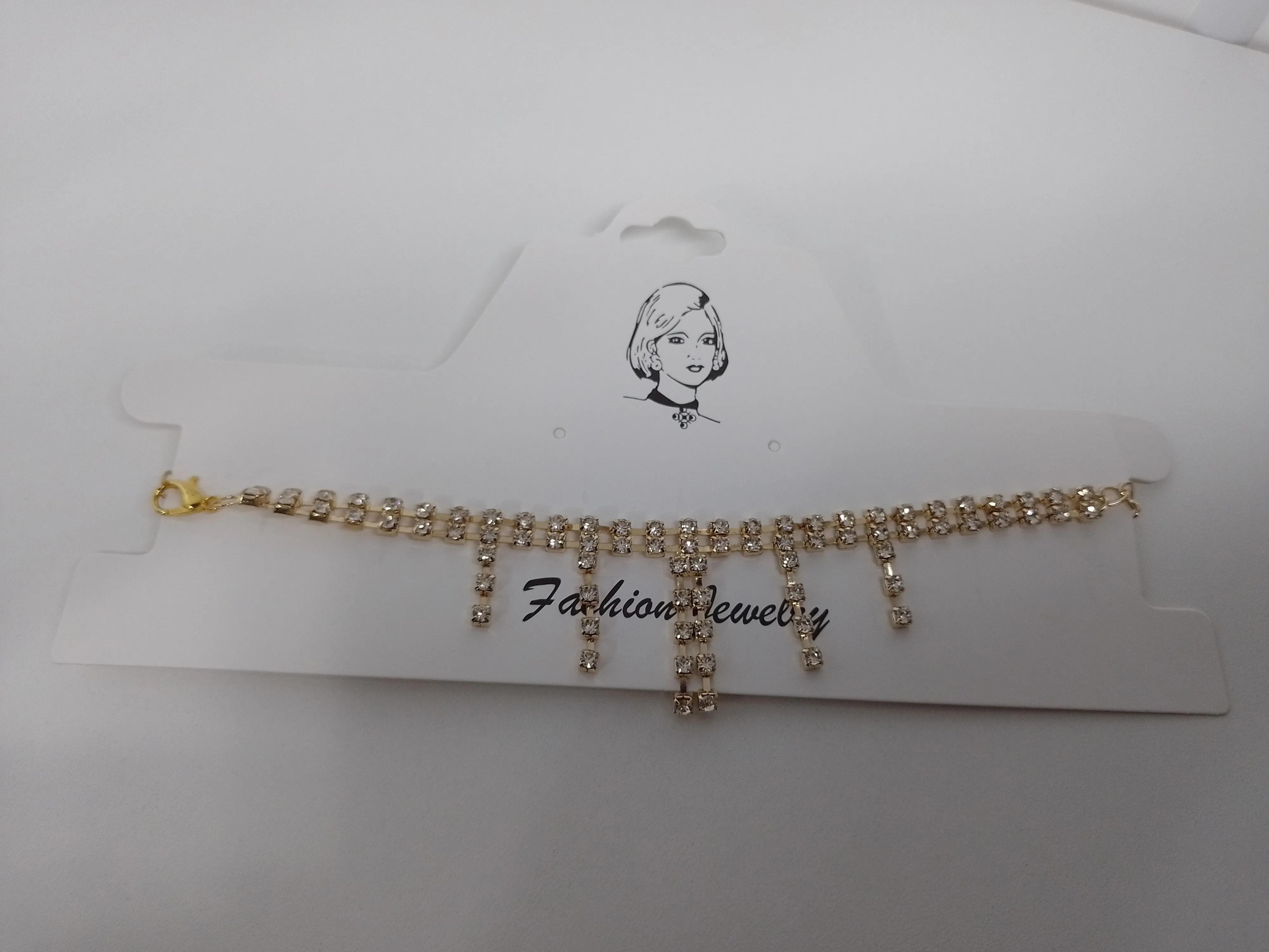 Choker Strass Dorado