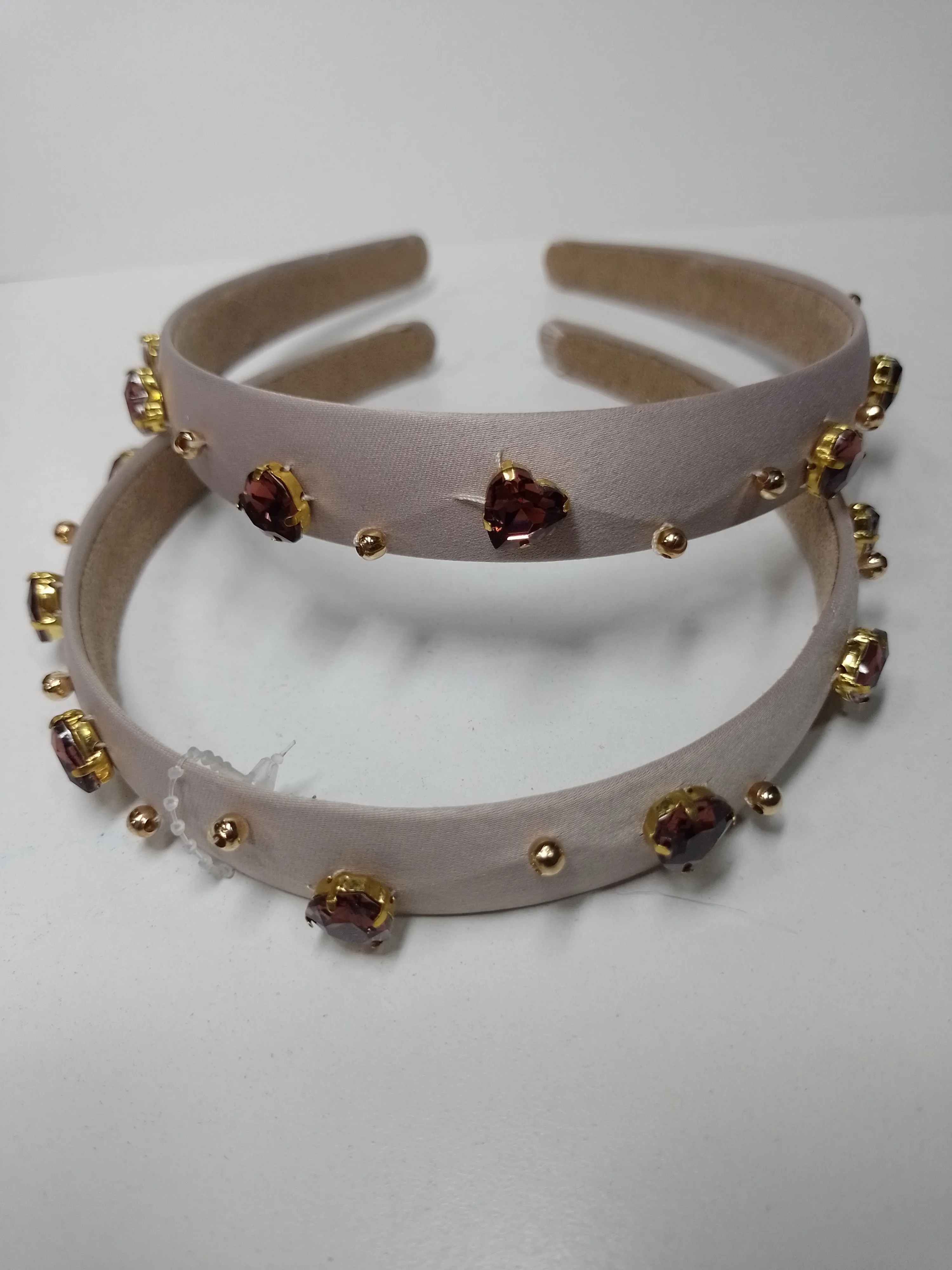 vincha strass corazon
