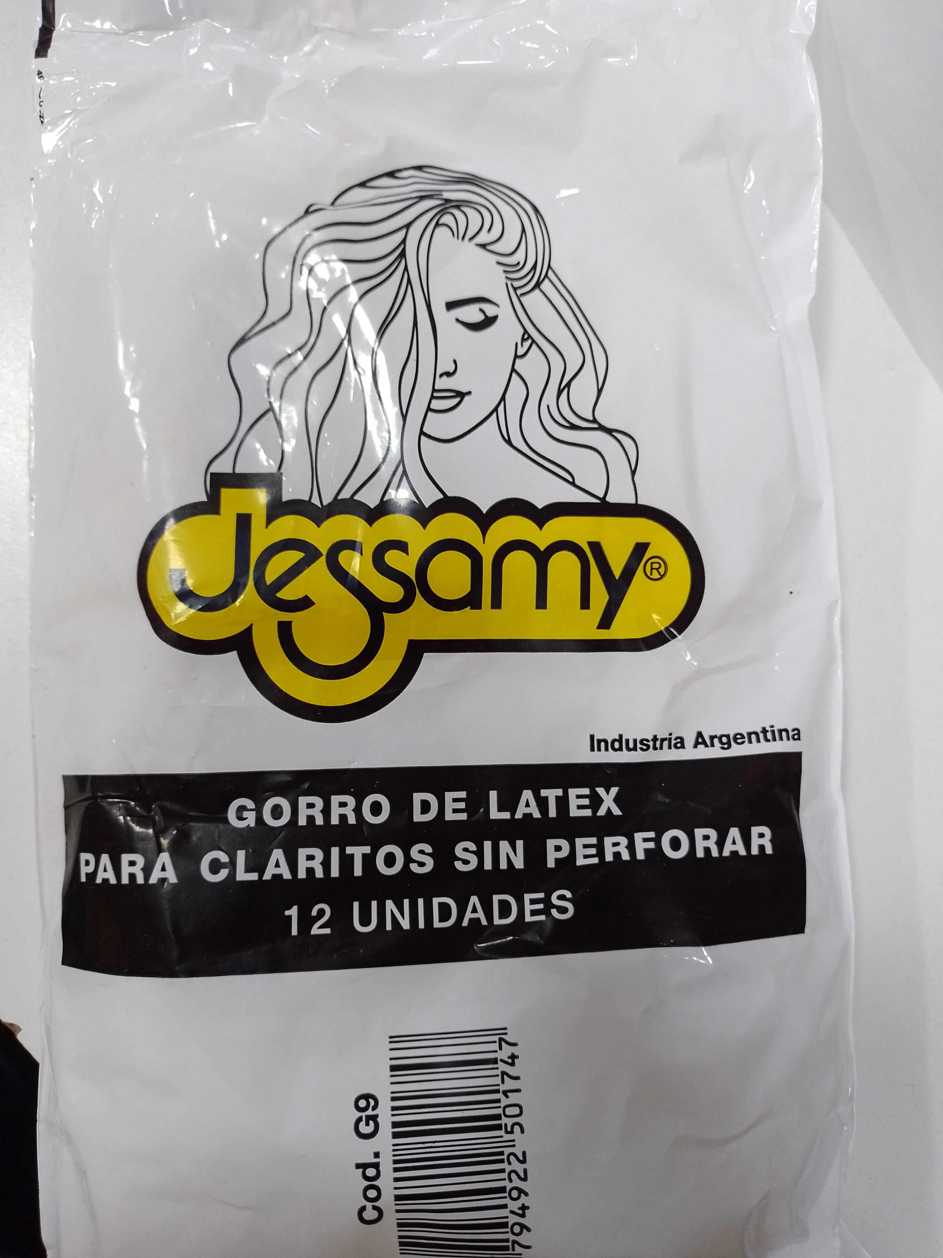 gorro para claritos jessamy sin perforar
