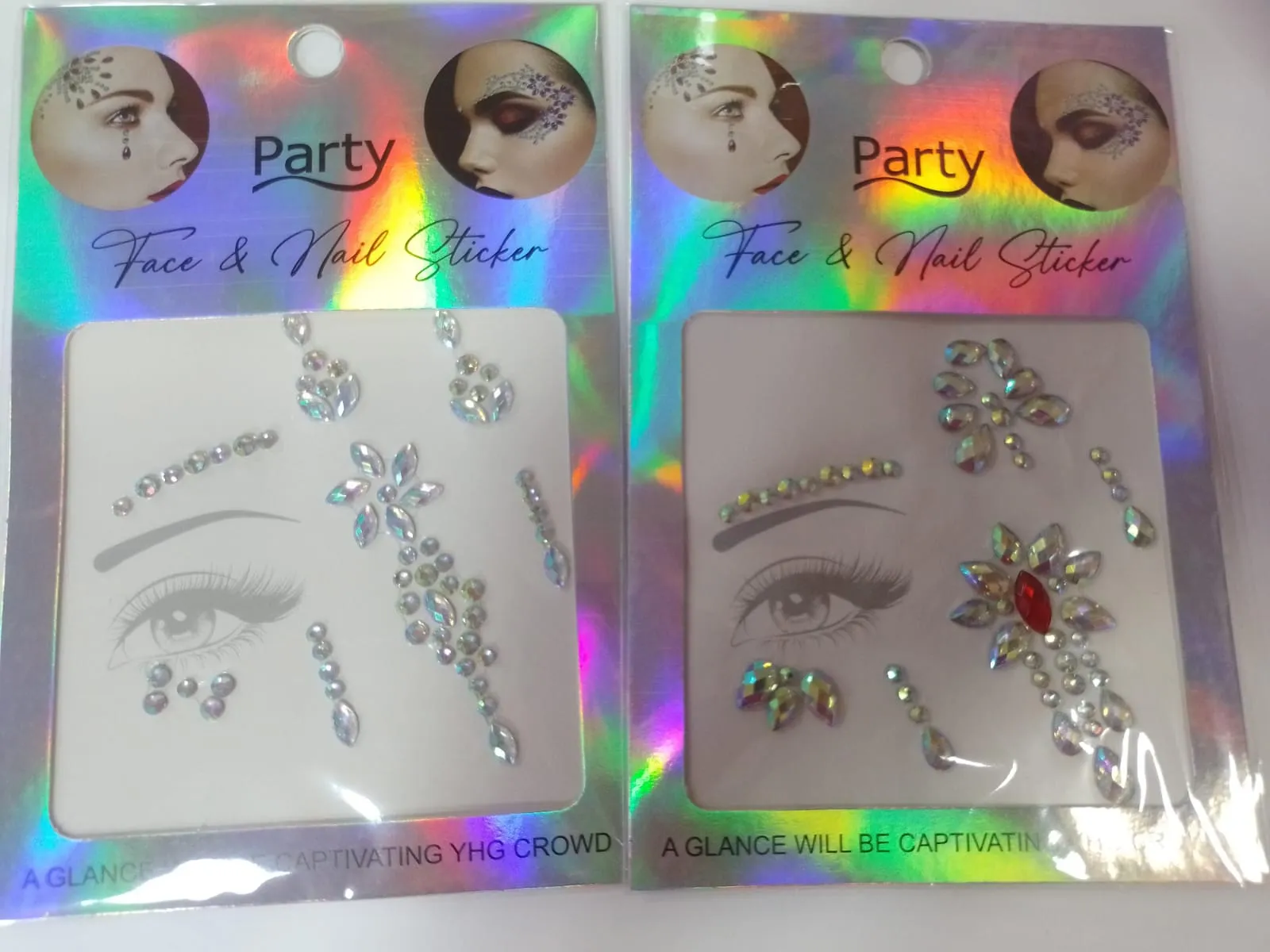 strass para cara party