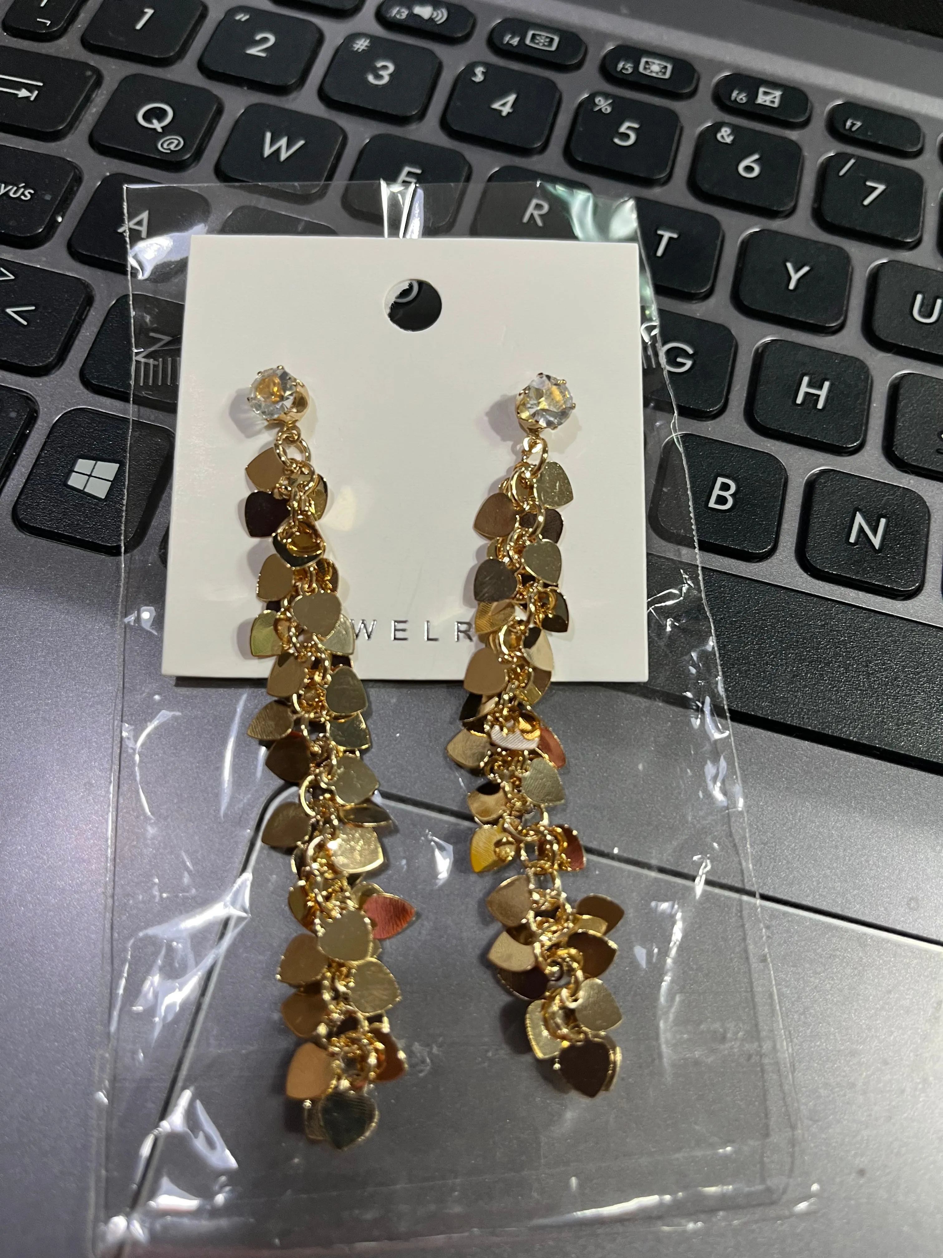 aros fiesta dorado