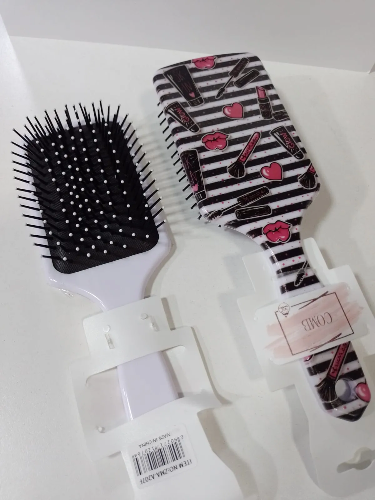 cepillo rectangular pelo