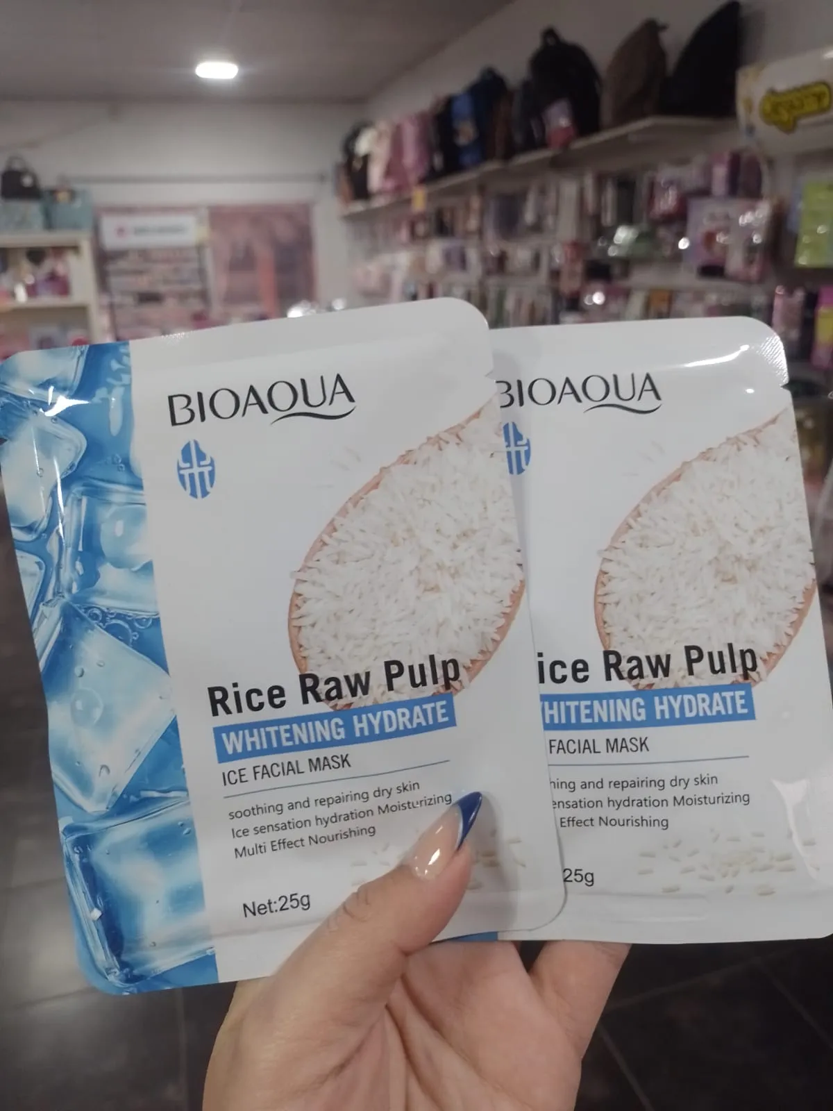 mascarilla arroz bioaqua