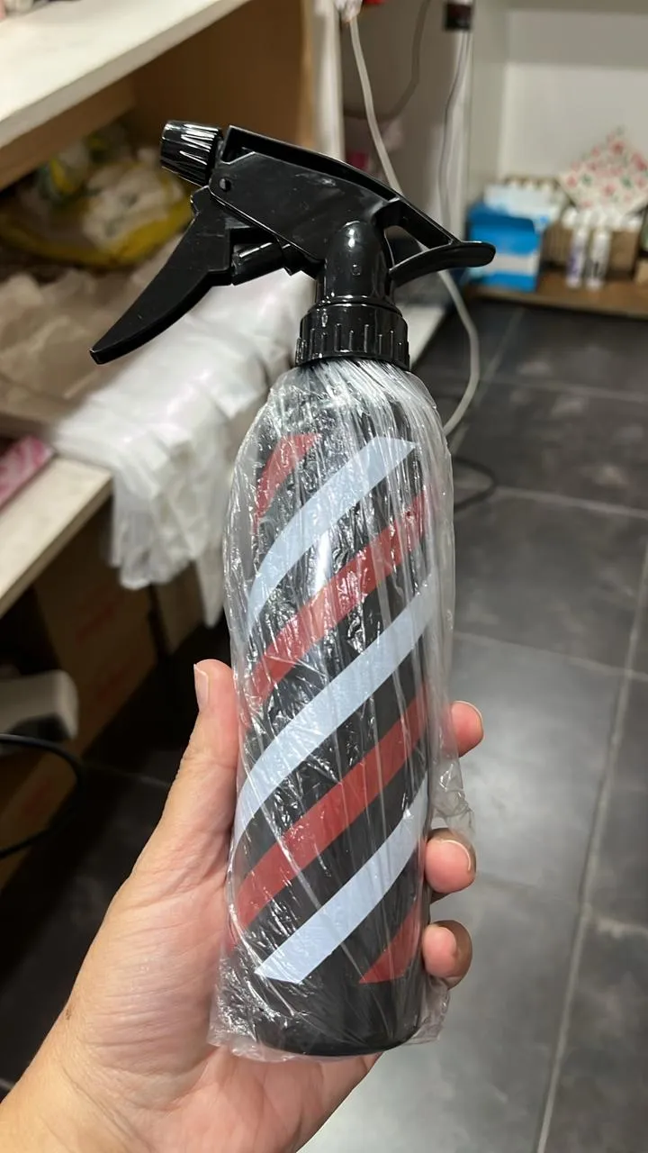rociador plastico de barberia