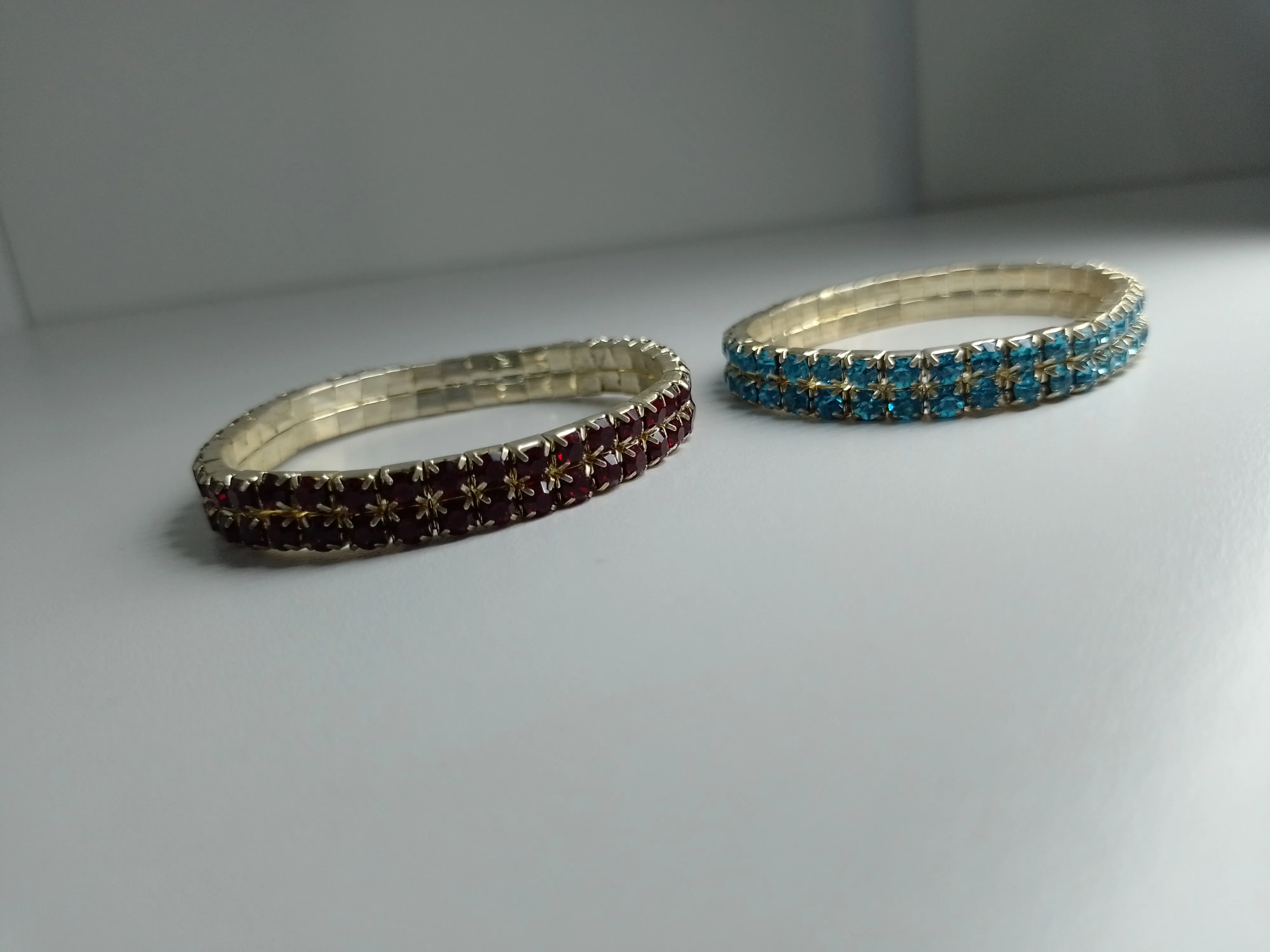 Pulsera Strass Doble